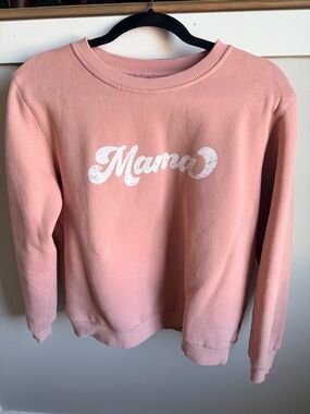 Poppy and Peonies “Mama” Sweater Small